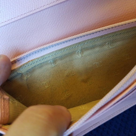 SOLD@! Auth. Chanel Pink Coco Long Wallet - Picture 9 of 12